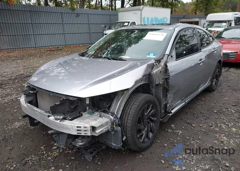 2016 Honda Civic Ex из США, поврежденный, VIN 19XFC2F76GE047956